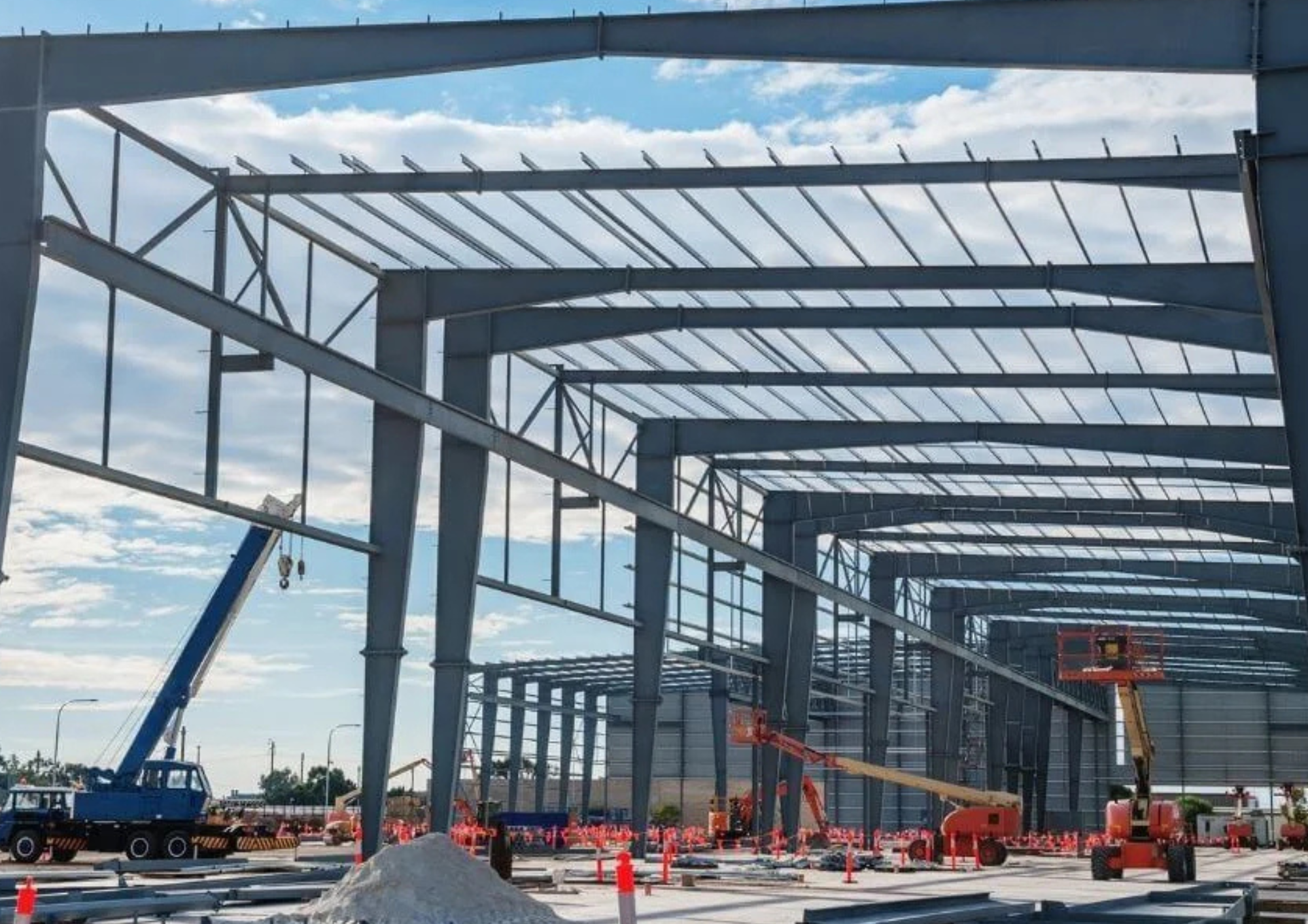 Gray Simple Shapes Blank A4 Document Landscape (2)